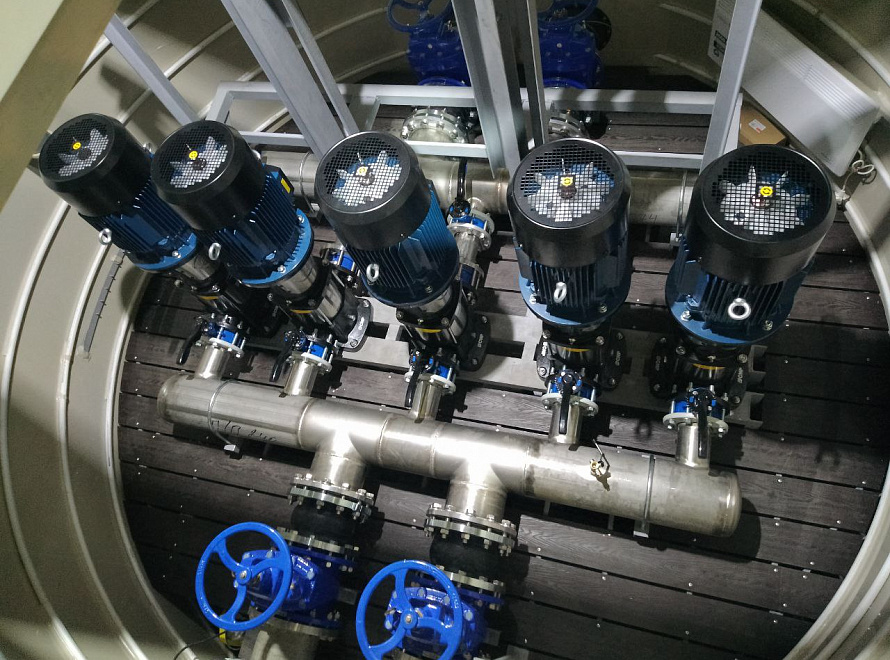 Установка повышения давления CNP — гарантия и сервис